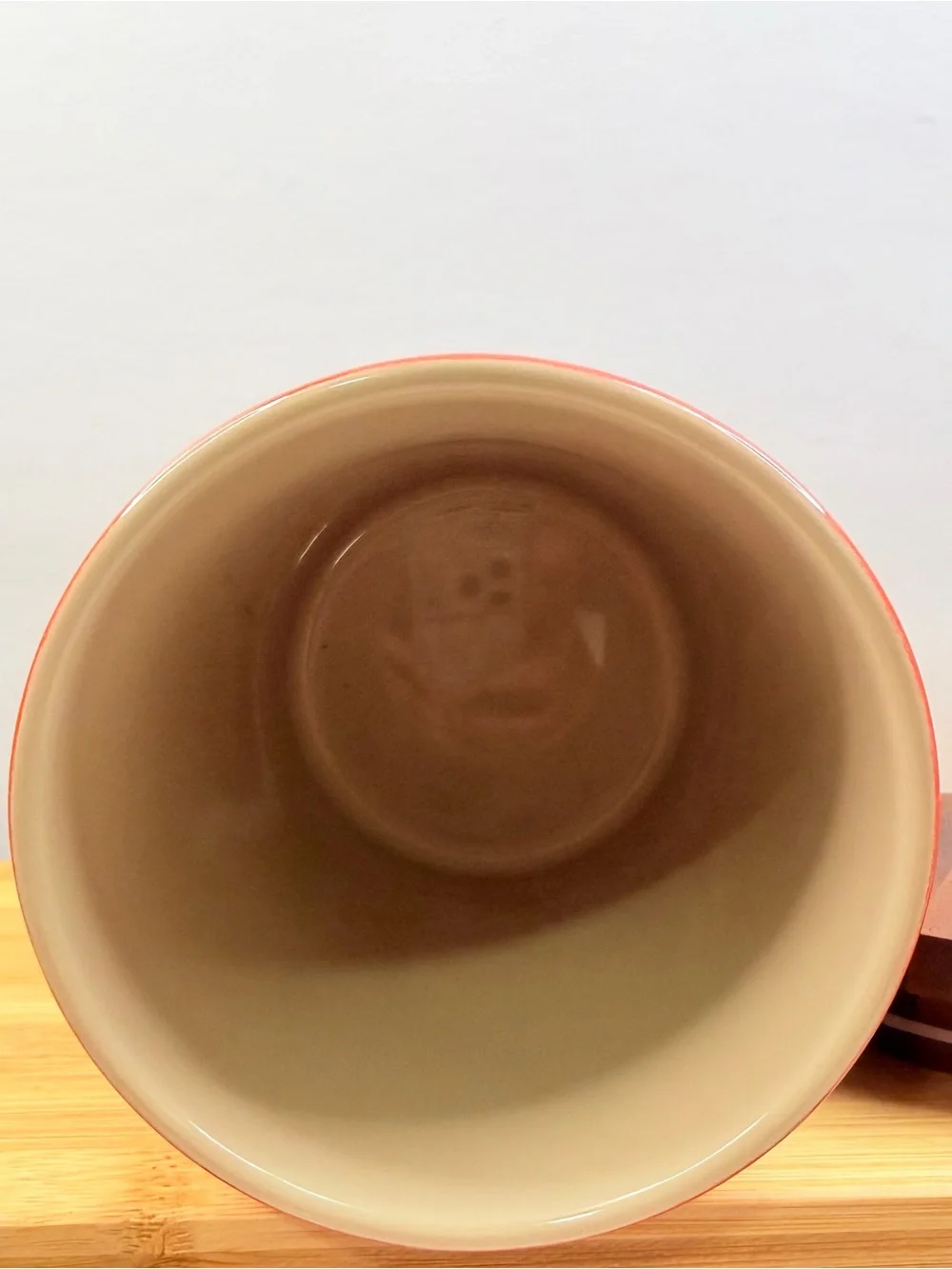 Le Creuset CERISE Stoneware Signature Storage Canister Wood Lid 26oz /770ml Set2